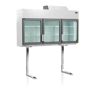 Congélateur Mural Armoire Supermarché Blanc 3 Portes 628 Litres