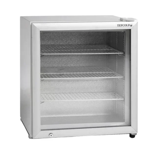 Undercounter Freezer White 88L - Glass Door
