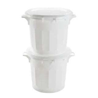 Large Storage Bin 75 Liters - White Color