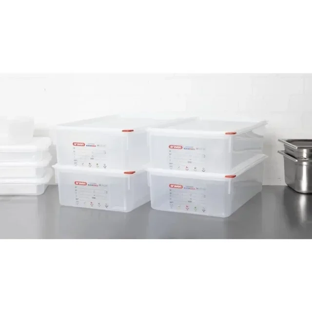 Contenitore Gastronorm GN 1/1 21 Litri - Contenitore per Conservazione Alimenti Professionale