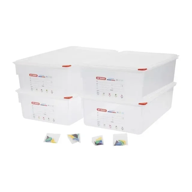 Contenitore Gastronorm GN 1/1 21 Litri - Contenitore per Conservazione Alimenti Professionale