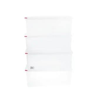 Gastronorm GN 1/1 Container 28 Liters - Pack of 4 Professional Storage Boxes