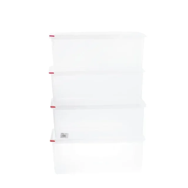 Gastronorm GN 1/1 Container 28 Liters - Pack of 4 Professional Storage Boxes
