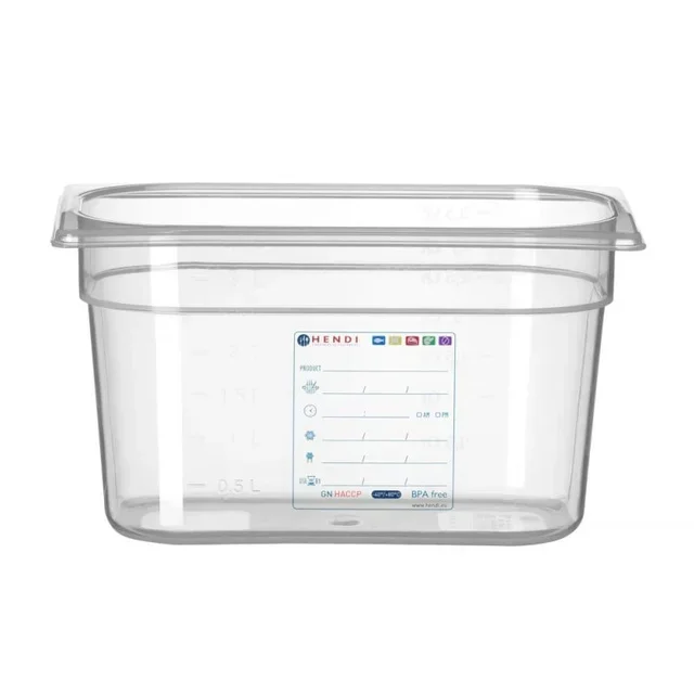 Gastronorm Container GN 1/4 4 Liters Height 150 mm