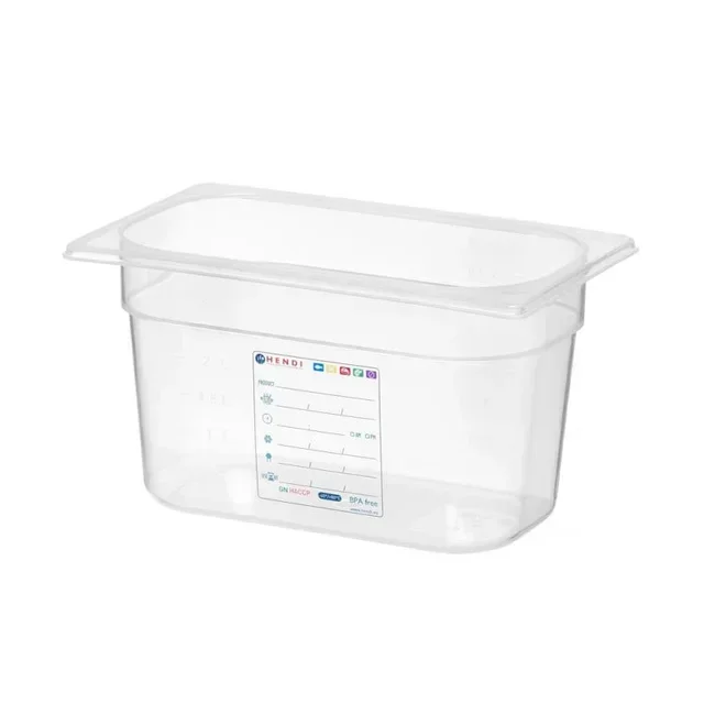 Gastronorm Container GN 1/4 4 Liters Height 150 mm