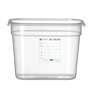 Gastronorm Behälter GN 1/4 5,5 Liter - Höhe 200 mm - Tiefer Lebensmittelbehälter