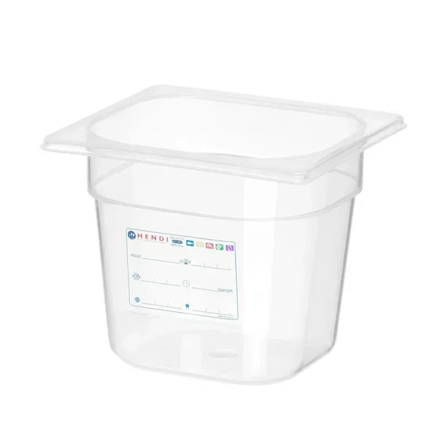 GN 1/6 Gastronorm Container - 2.4 L - 150 mm Height - Professional Food Container