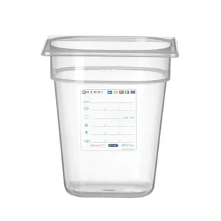 Gastronorm Behälter GN 1/6 - 3,4 Liter - Höhe 20 cm