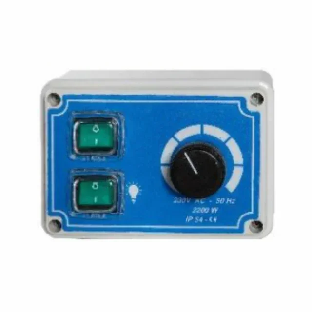 Contrôleur de Vitesse Rotatif 10A - Variation Progressive Manuelle