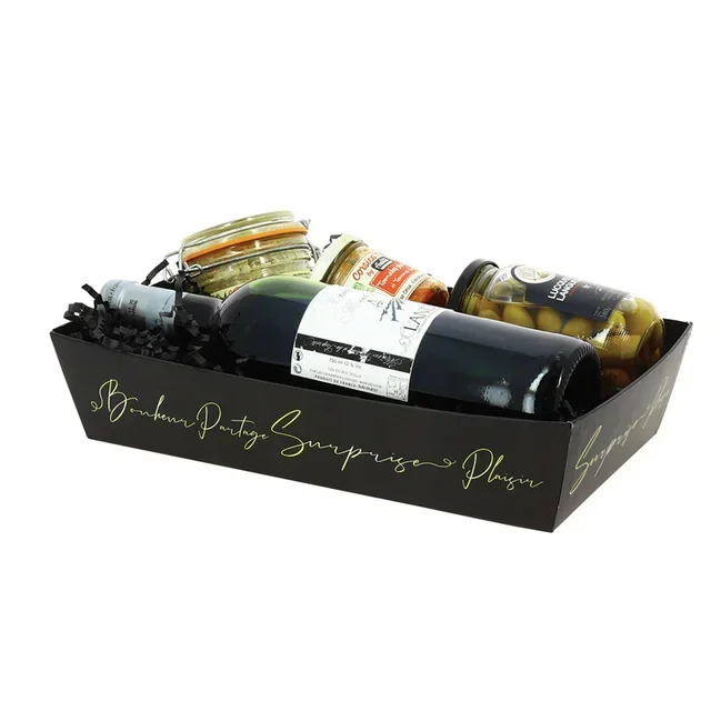 Cesto Retangular em Cartão Signature MM - 330 x 200 mm