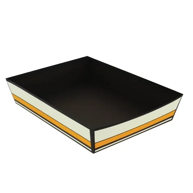 Cesto de Escritório em Cartão Vogue Formato Retângulo Modelo Grande 360x270 mm