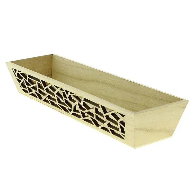 Rectangular Wooden Laser Banneton 420x125 mm - Presentation Basket