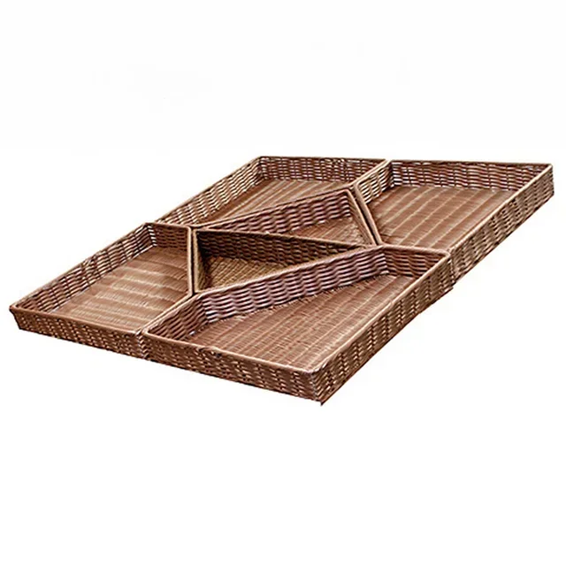 Cesto de Polipropileno Mosaico Chocolate 1200x1200 mm