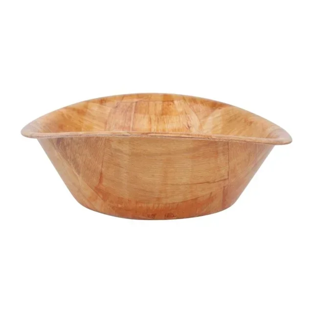 Small Oval Wood Bread Basket