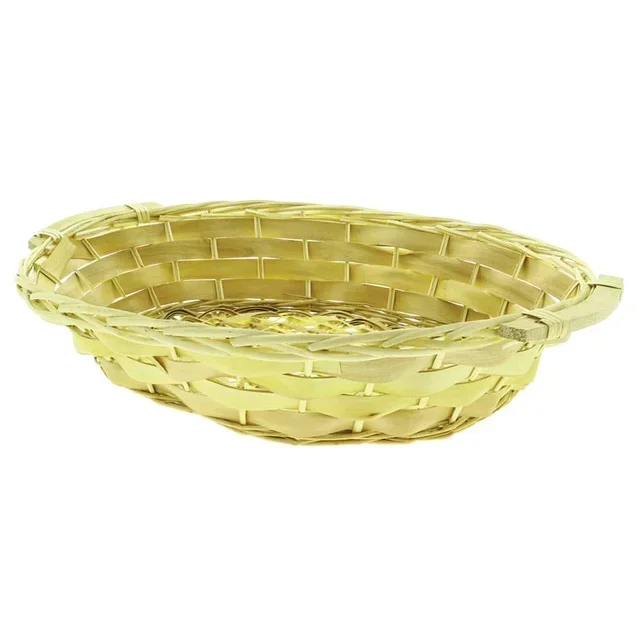 Cestino Ovale in Vimini Spaccato 58 x 40 cm