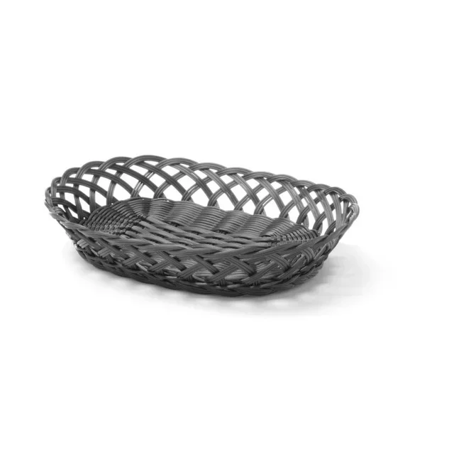 Oval Wicker Woven Basket - 32 x 23 cm