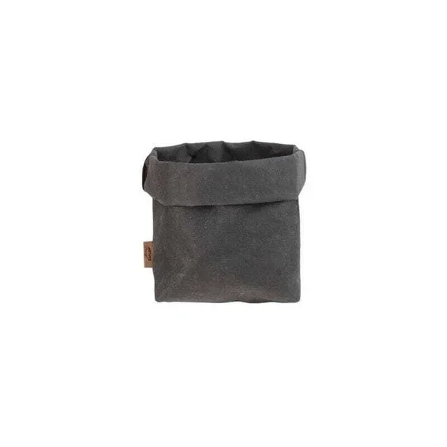 Artisan Round Black Bread Basket 15 cm