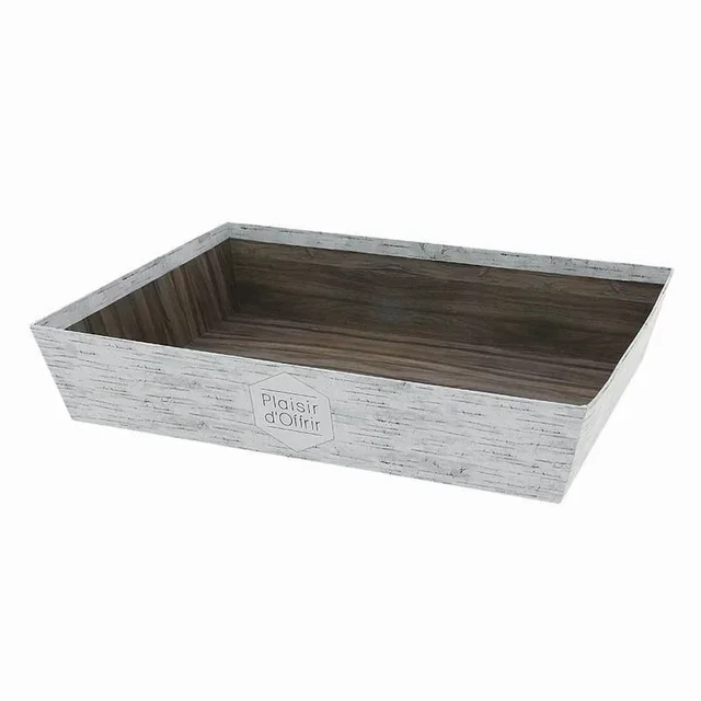 Corbeille Rectangulaire en Bouleau MM - 330 x 200 mm