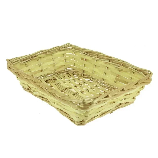 Cestino Portaoggetti Rettangolare in Vimini Padang - 35 x 25 cm