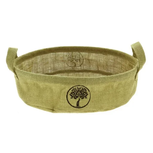 Round Bengal Basket Medium Size - Ø 31 x 8/13 cm