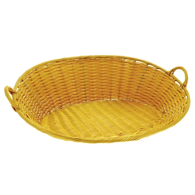 Corbeille Turbo Jaune Polypropylène - Diamètre 600 mm