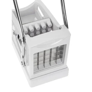Manual French Fry and Vegetable Cutter - 2 Blades Included 10 mm and 13 mm