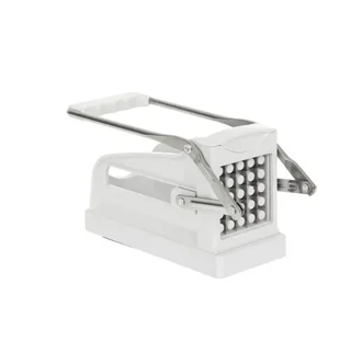 Manual French Fry and Vegetable Cutter - 2 Blades Included 10 mm and 13 mm