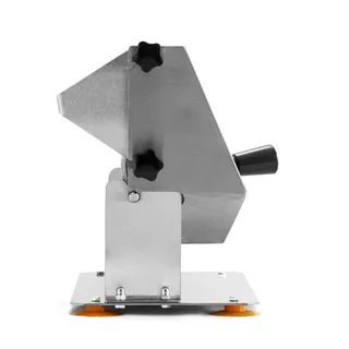 Coupe-Saucisses Manuel en Acier Inoxydable - Trancheuse à Saucisses de Cuisine Professionnelle