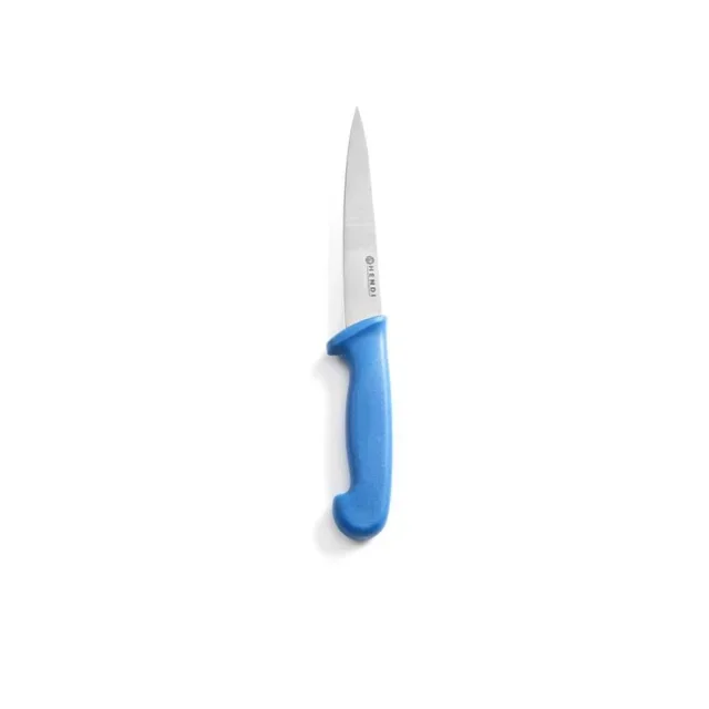 Coltello per Filetto di Sogliola - Lama 15 cm - Manico Blu