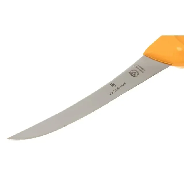 Curved Butcher Knife Rigid Blade 16 cm