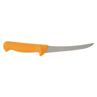 Curved Butcher Knife Rigid Blade 16 cm