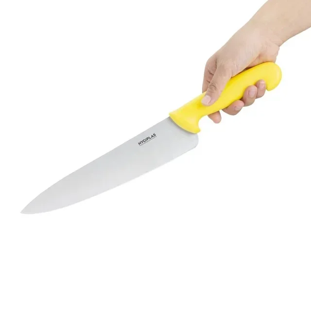 Chef's Knife Blade 25.5 cm Yellow Handle