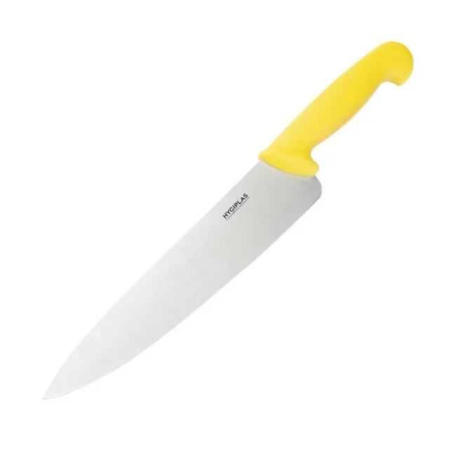 Chef's Knife Blade 25.5 cm Yellow Handle
