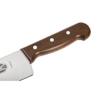 Chef's Knife with Natural Wood Handle - 25.5 cm Blade