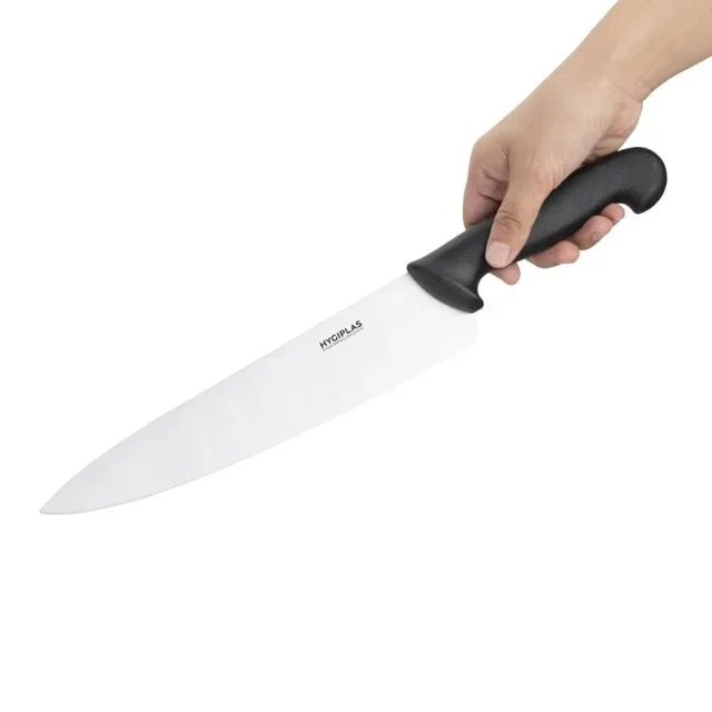 Professional Chef Knife Black - 25.5 cm Blade