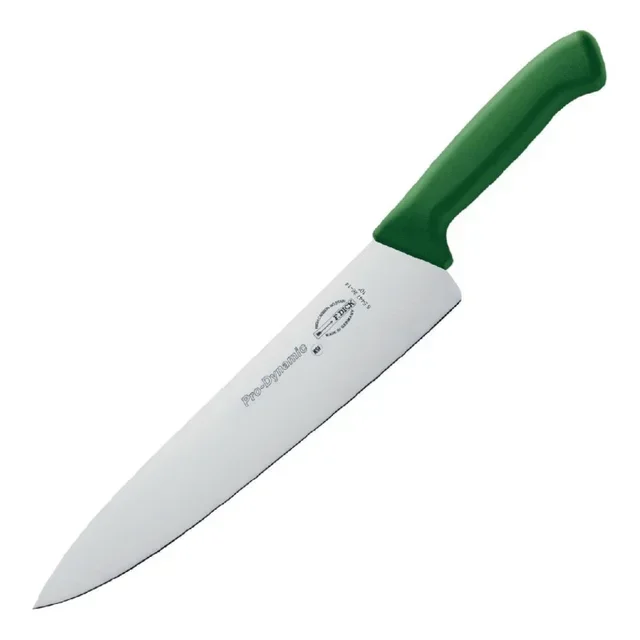 Professional Chef Knife Dynamic HACCP Green 255mm - Stainless Steel Blade
