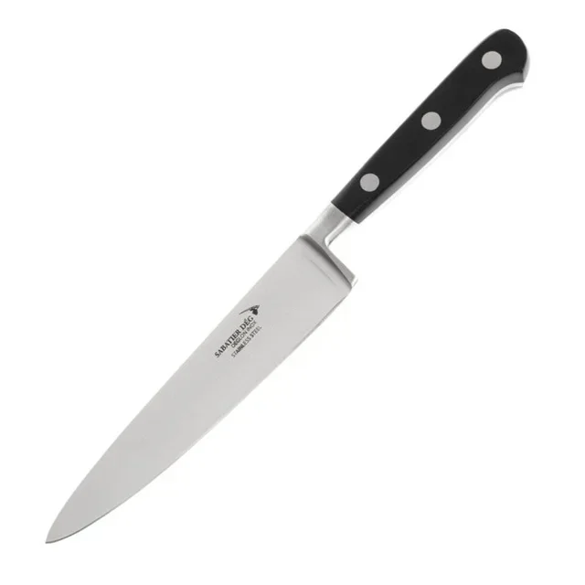 Couteau de Chef Professionnel - Lame Forgée 15 cm