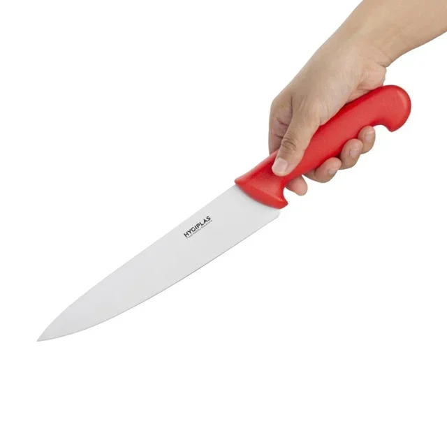 Chef's Knife Red Blade 21.5 cm - Ergonomic Handle