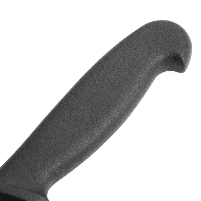 Couteau de Cuisine Alvéolé Noir - Lame Dentelée 12,5 cm