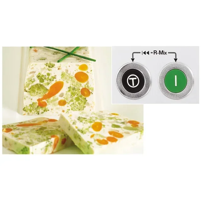 R8 S.V Multifunktions-Küchenmesser - Edelstahlklinge für präzises Schneiden