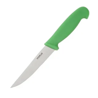 Serrated Green Knife for Vegetables - 10 cm Blade