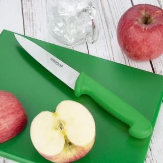 Chef's Knife Green Blade 16 cm - Ergonomic Polypropylene Handle