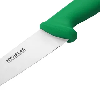 Chef's Knife Green Blade 16 cm - Ergonomic Polypropylene Handle