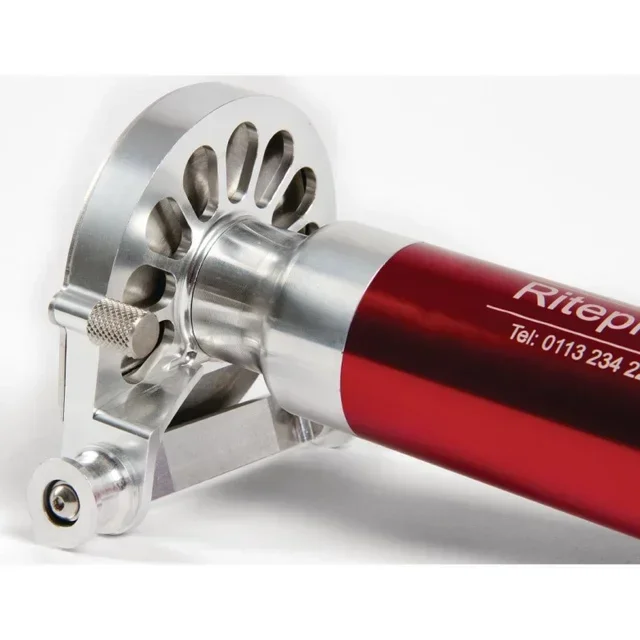 Professional Red Metal Kebab Knife 8 cm Blade