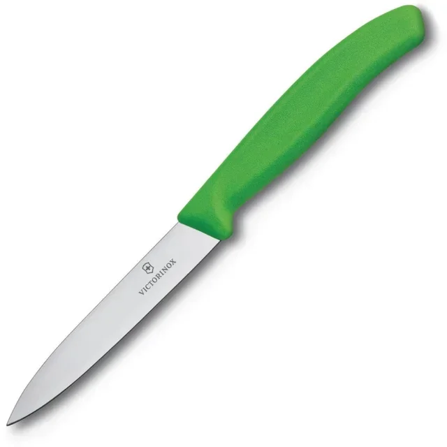 Green Paring Knife 10 cm - Stainless Steel Blade