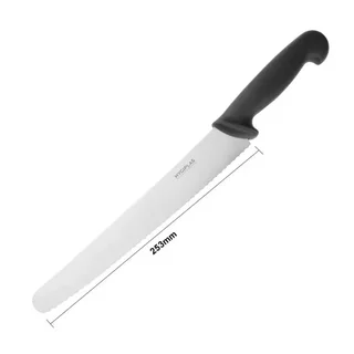 Coltello Nero da Pasticceria - Lama 25 cm