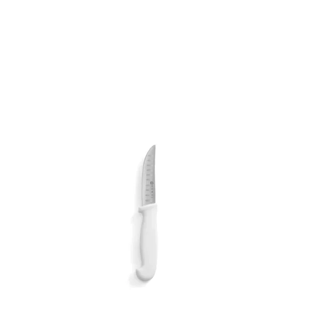 Cuchillo Blanco para Pan y Queso - Hoja Dentada 9 cm