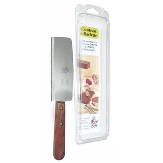 Couteau Raclette Professionnel | Lame Inox pour Trancher le Fromage Fondu