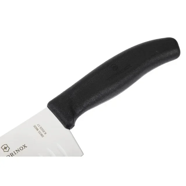 Couteau Santoku Alvéolé Professionnel - Lame 17 cm