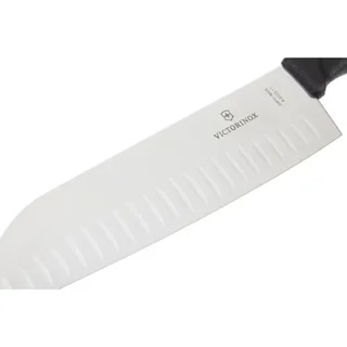 Couteau Santoku Alvéolé Professionnel - Lame 17 cm